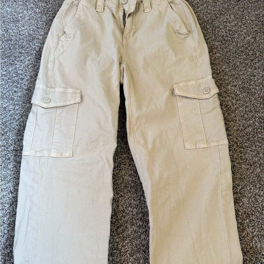 American Eagle Outfitters Women's Tan Cargo Jeans